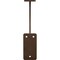 Ekena Millwork Bradford Steel Bracket, Hammered Brown 2"W x 9"D x 9"H BKTM02X09X09BRHBR - alternate 5